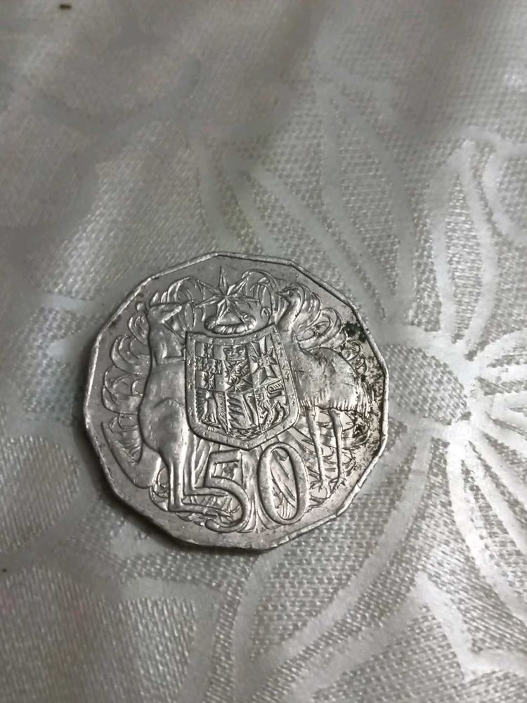 Australian 50 Cent Coin Rare