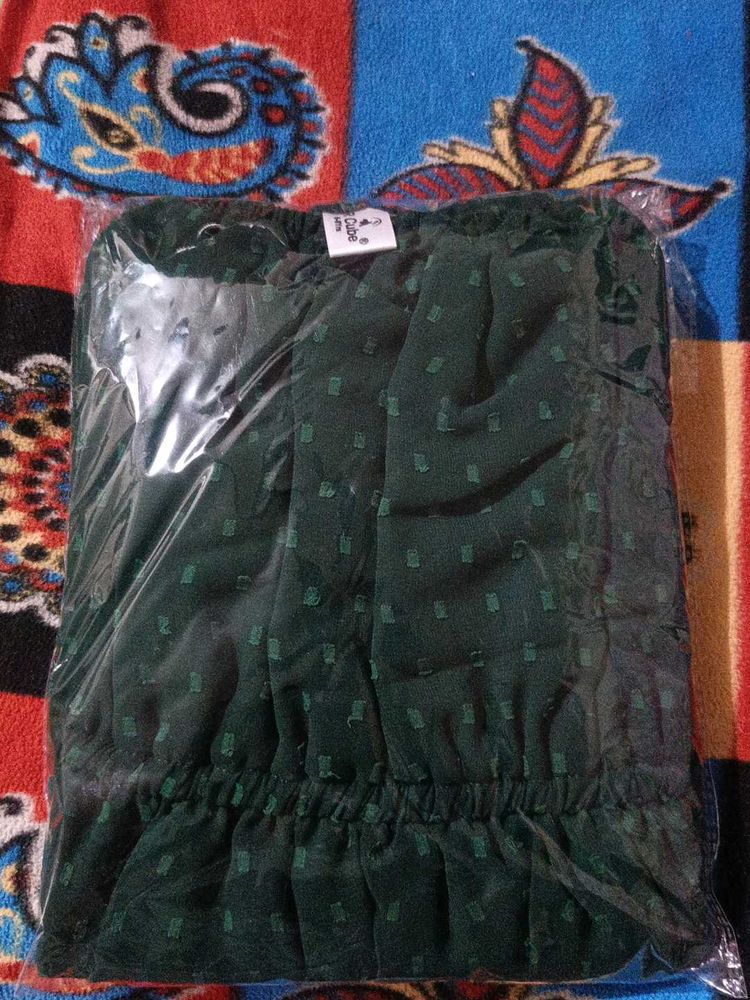 girls Green Midi Dress