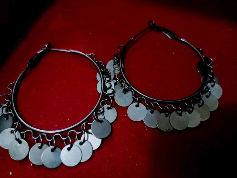 Hoop Dangle Earrings