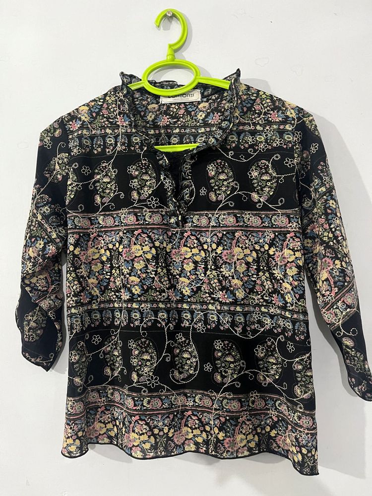 Floral Print Top