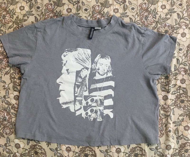 KURT COBAIN h&amp;m t-shirt