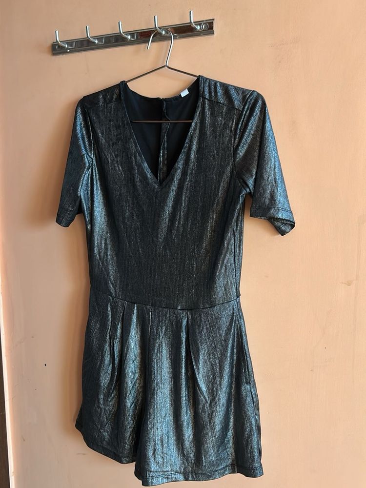 Metallic Romper