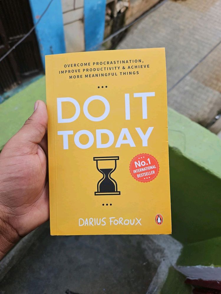 🆕 Do It Today Book By Darius Foroux