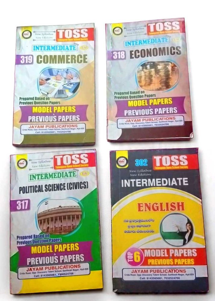 TOSS Intermediate Books - Set of 4