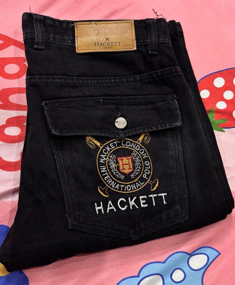 Black Ripped baggy Jeans 32 waist