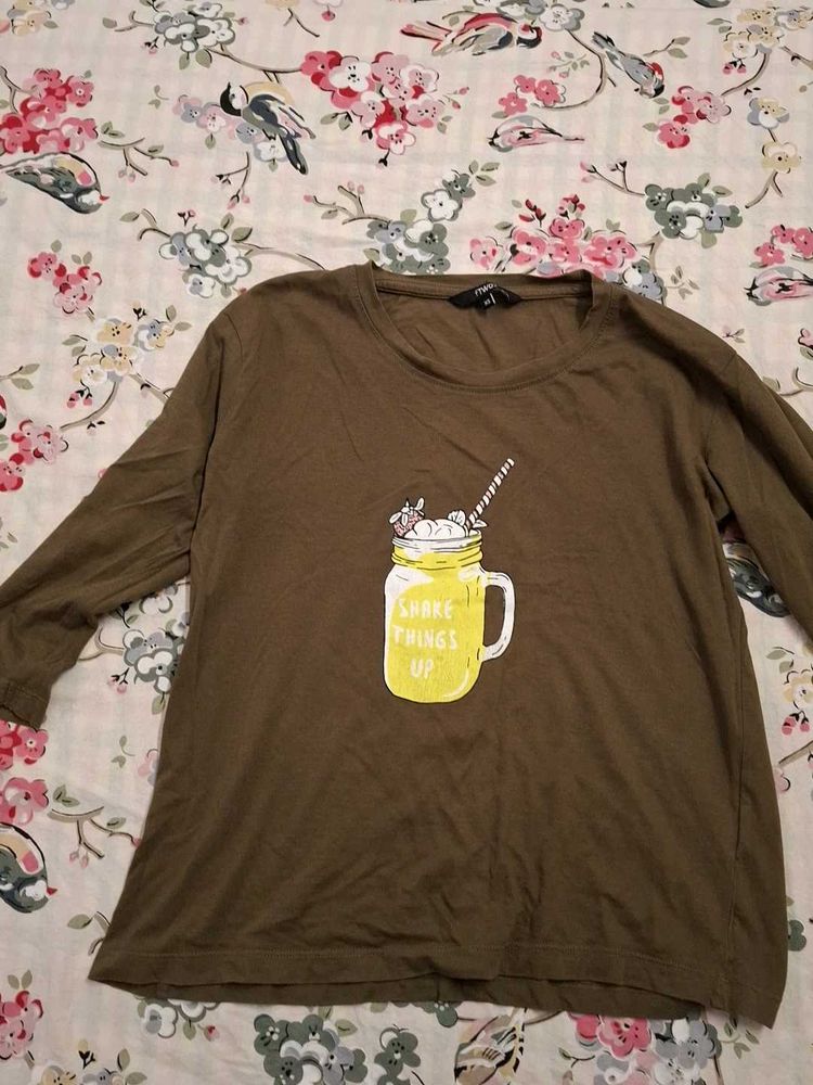 Next Olive &#39;Shake Things Up&#39; Tee