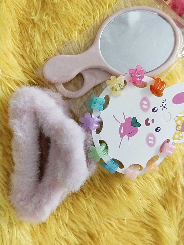 Cute  Pink Hair Accessories Set💓