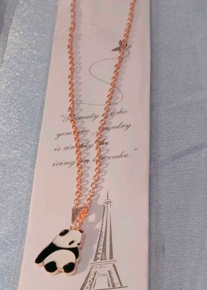 Panda Pendant Necklace