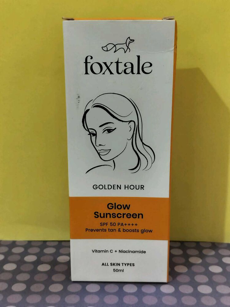 Foxtale Glow Sunscreen SPF 50