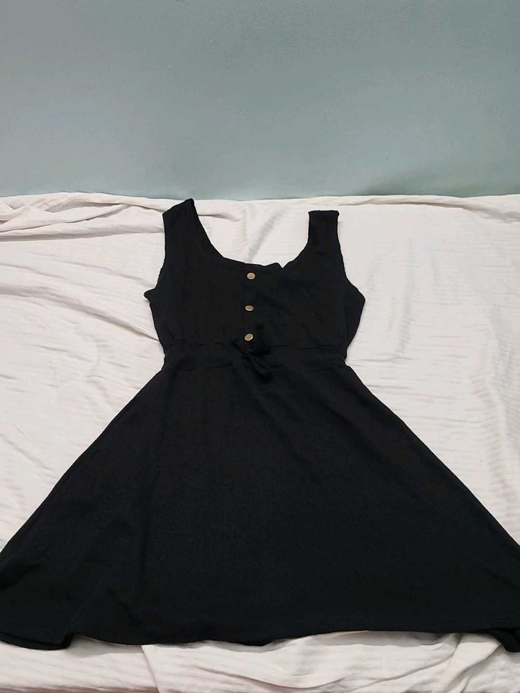 A Mini Black Dress