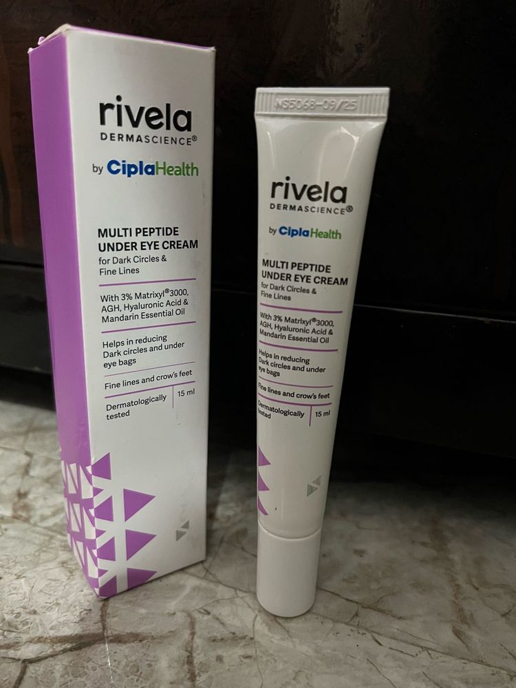 Rivela Multi Peptide Under Eye Cream