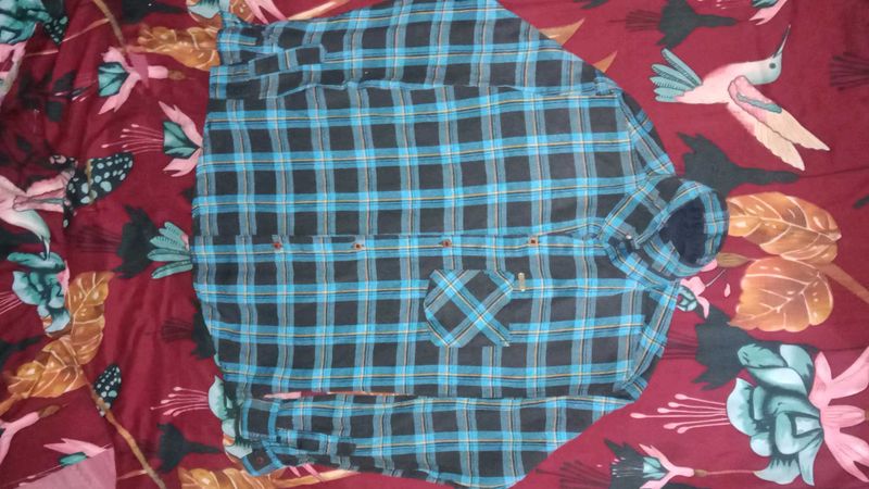 Checked Flannel Shirt