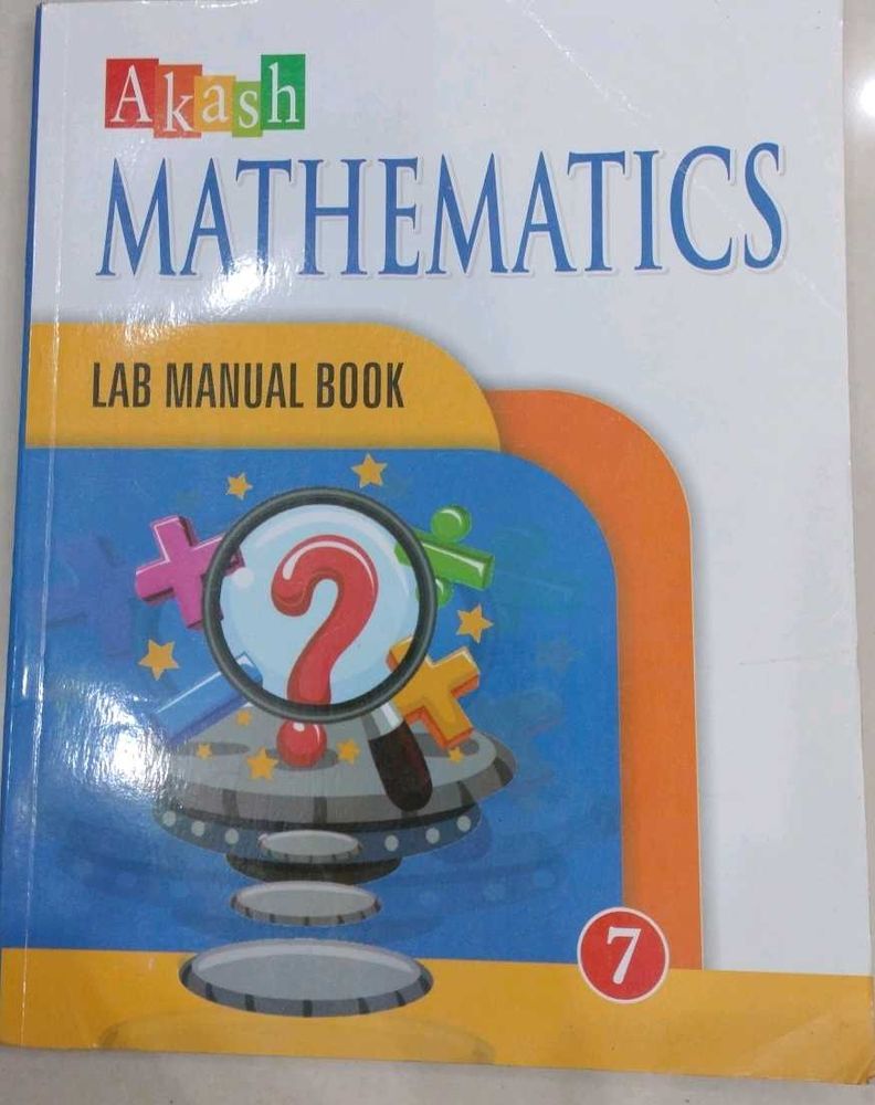 Akash Mathematics Lab Manual Book - Grade 7