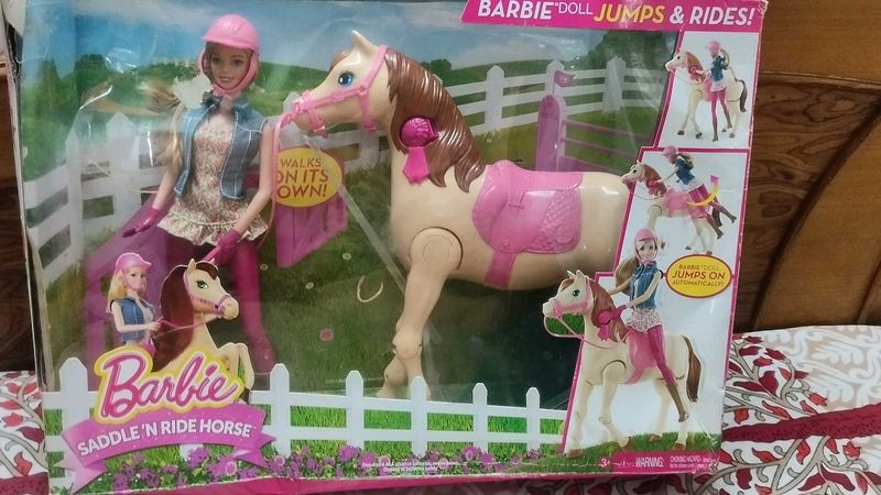 Barbie With Horse