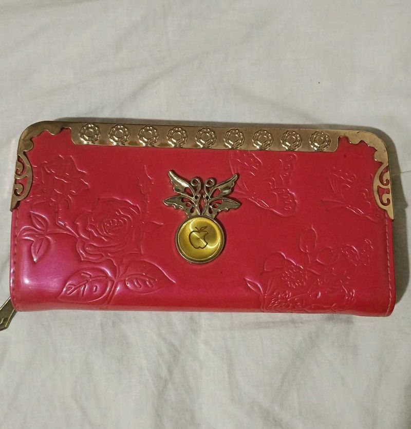 Pink Women Wallet