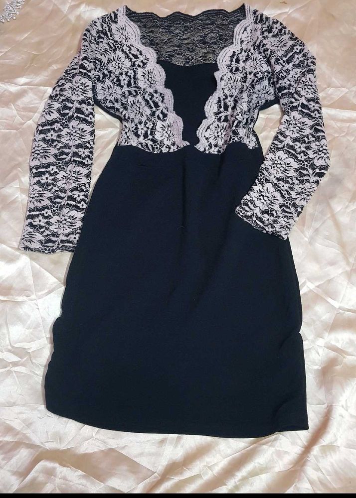 Net  Imported Bodycon Dress 👗