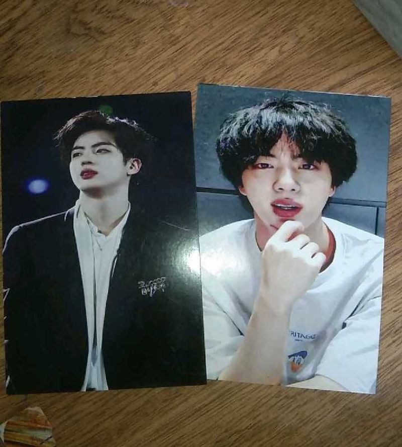 BTS Jin Photocards
