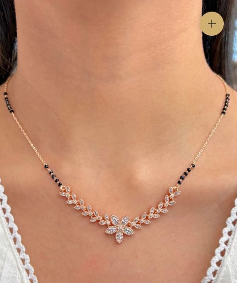 Floral Mangalsutra