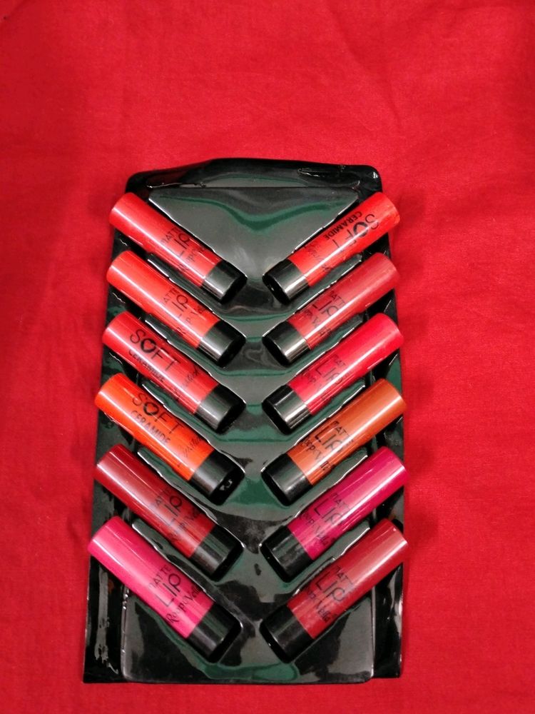 Brand New 12 Piece Set Of Roop Vella Lipsticks