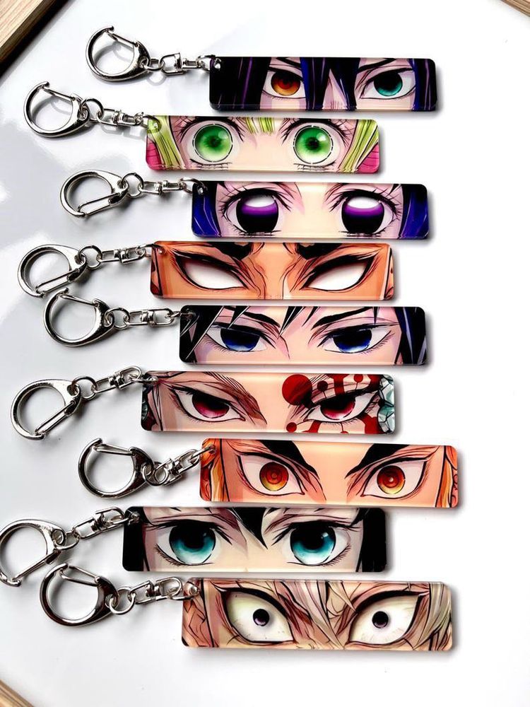 Anime Eyes Keychain