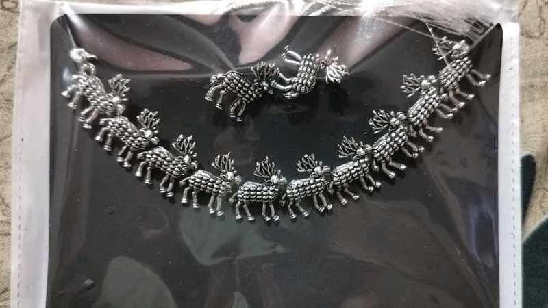 Deer Design Necklace
