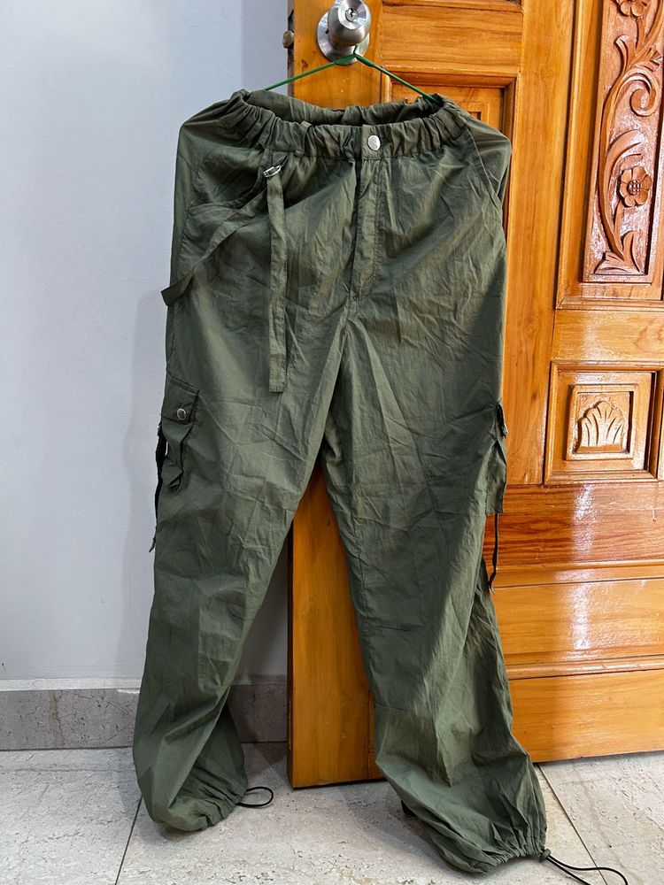 Olive Green Cargo Pants