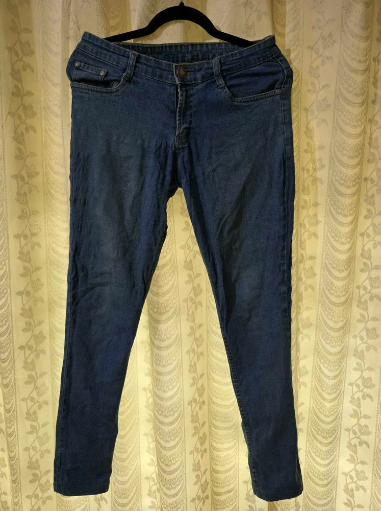 Blue Classic Skinny Fit Jeans