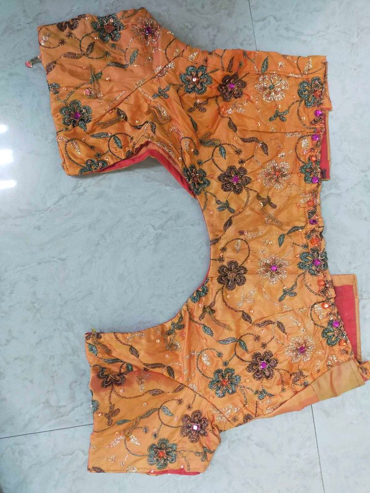 Embroidered Stone Work Blouse
