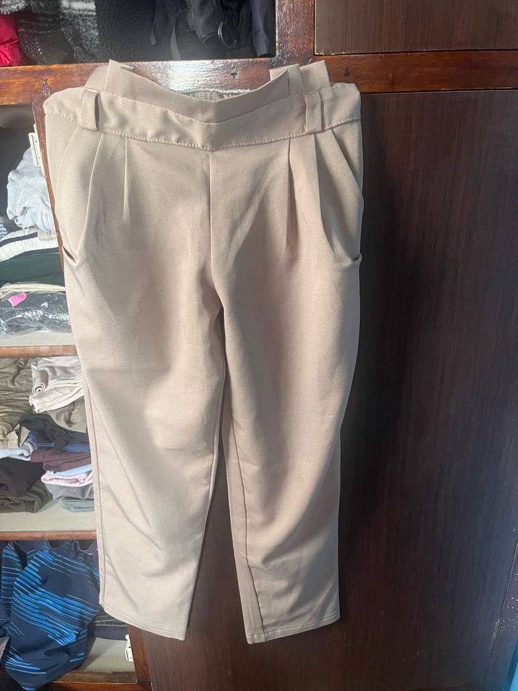 Nice Pair Of Formal Pants With Elasticated Waist