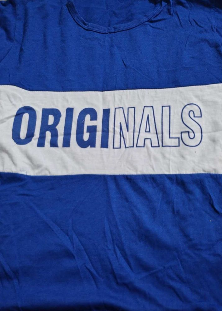 Blue Originals Tee