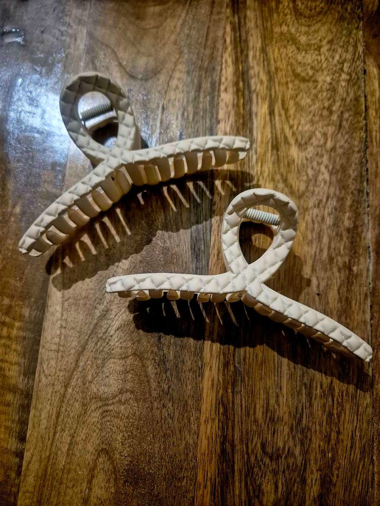 Textured Hair Claw Clip Set of 2