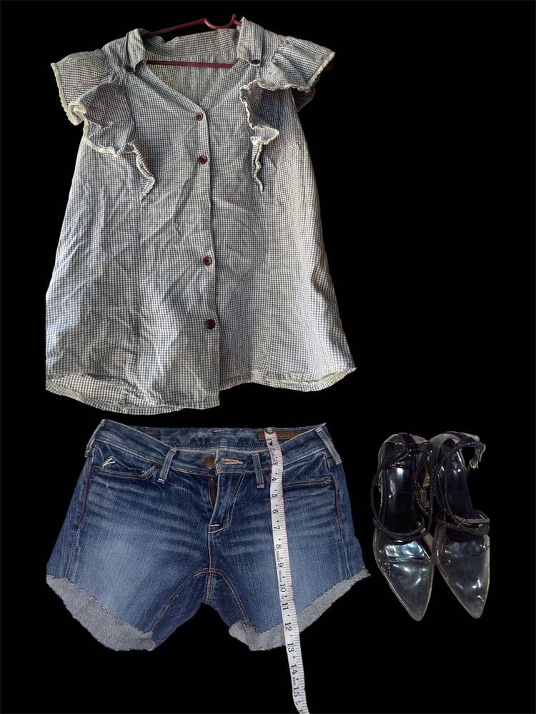 Combo Of 2 Korean Tops Or Shorts