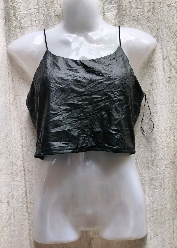 11277. Sleeveless Black Tank Top