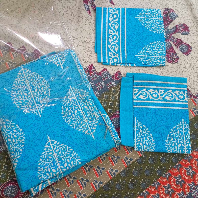 Jaipuri Cotton Bedsheets