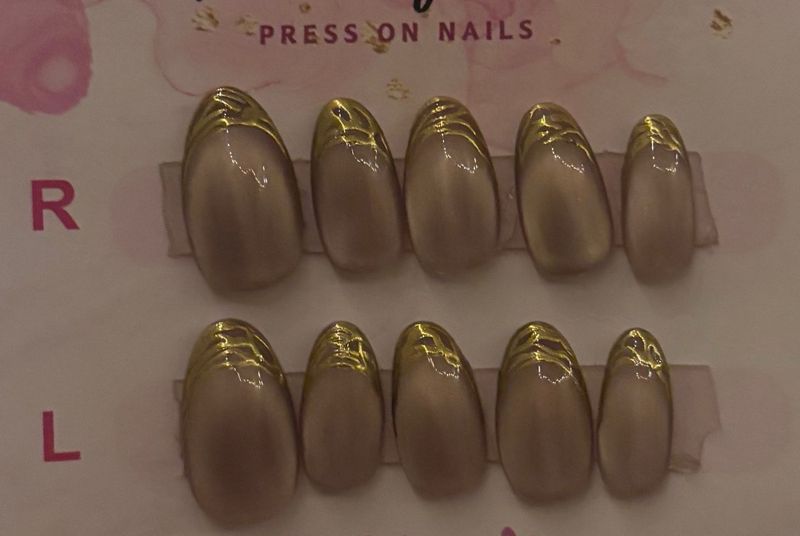 CAT EYE Press On Nails