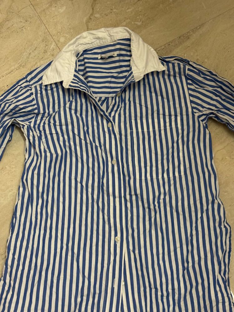 Striped Blue Shirt