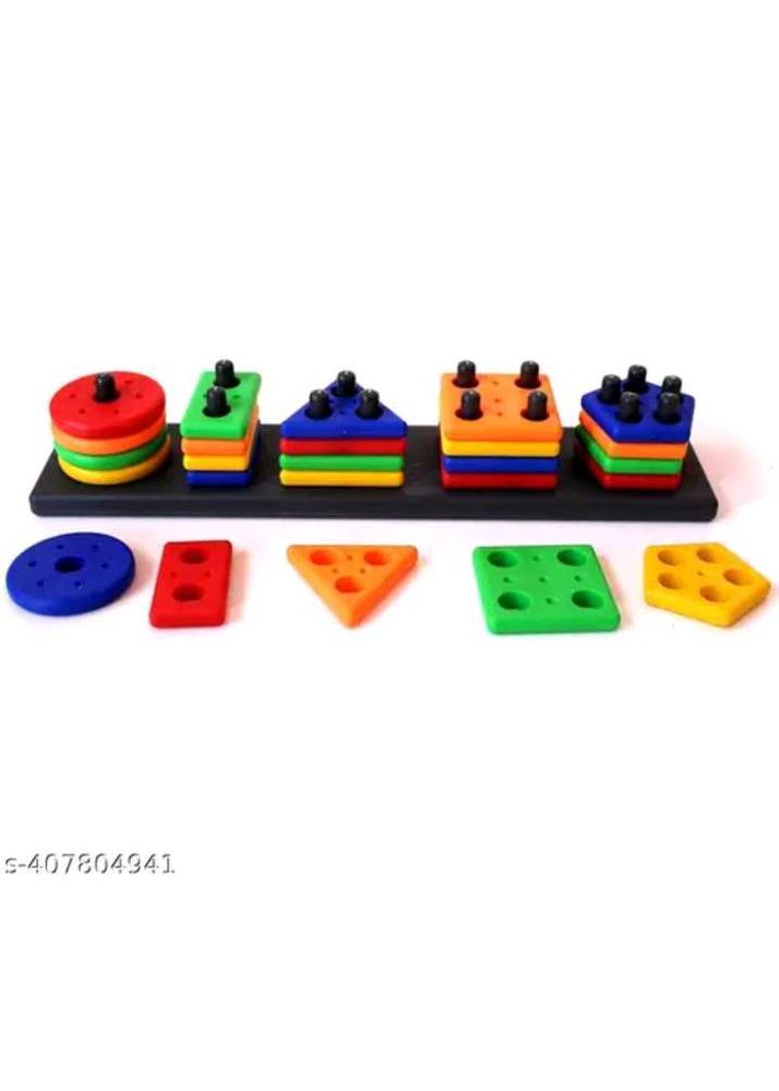 Colorful Shape Sorter Toy &amp; Game