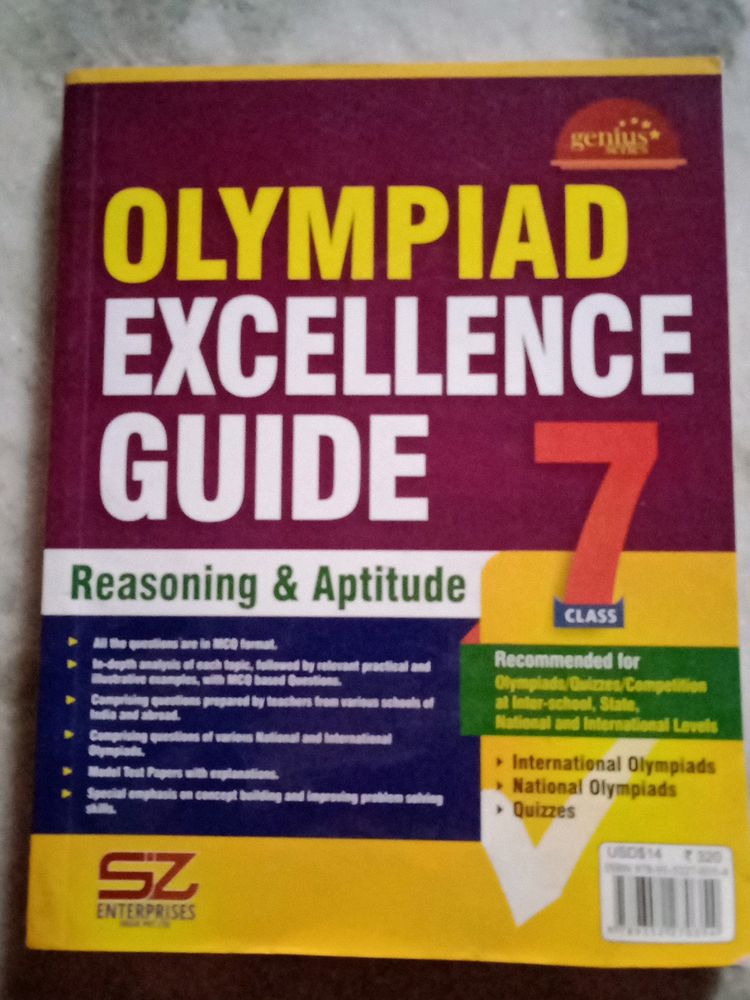 Olympiad Excellence Guide For Class 7