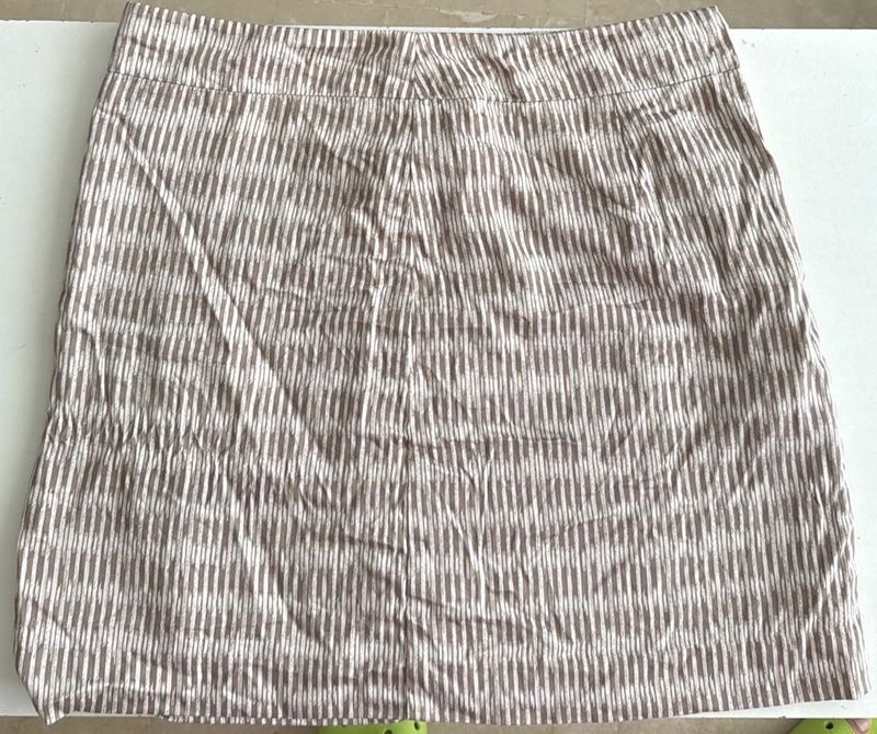 Striped Mini Skirt