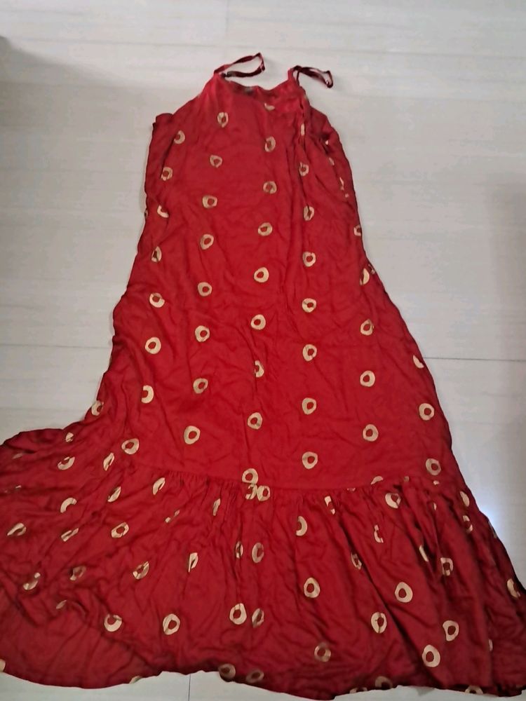 Sangria SleevlessDress