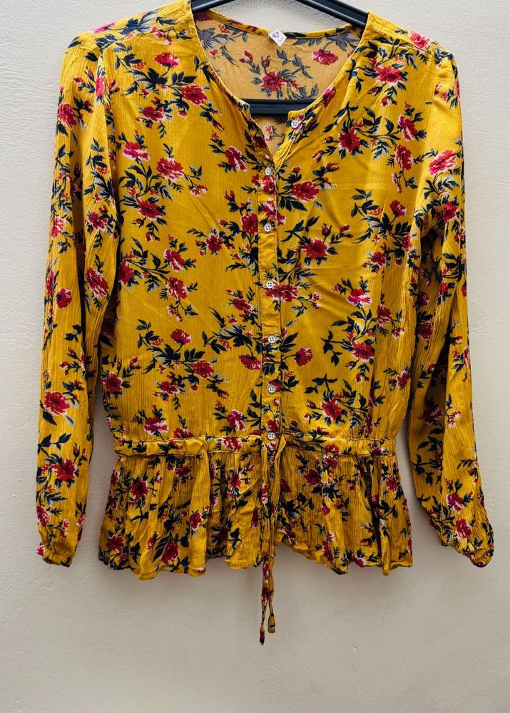 Floral Print Blouse