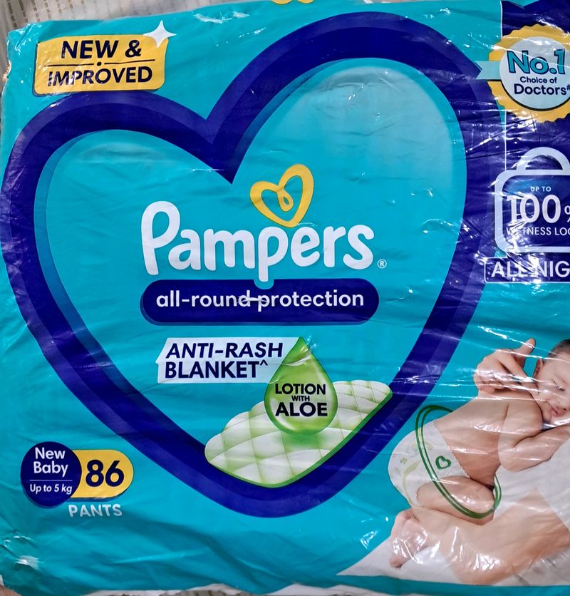 Pampers New Born Baby Diapers