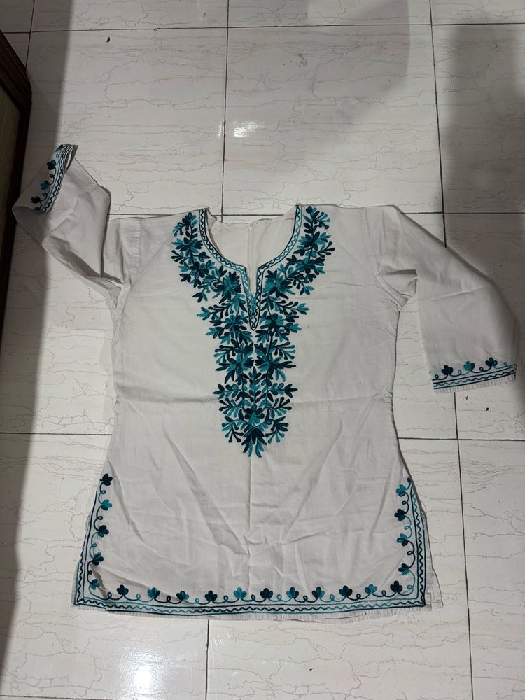 Embroidered Kurti Top