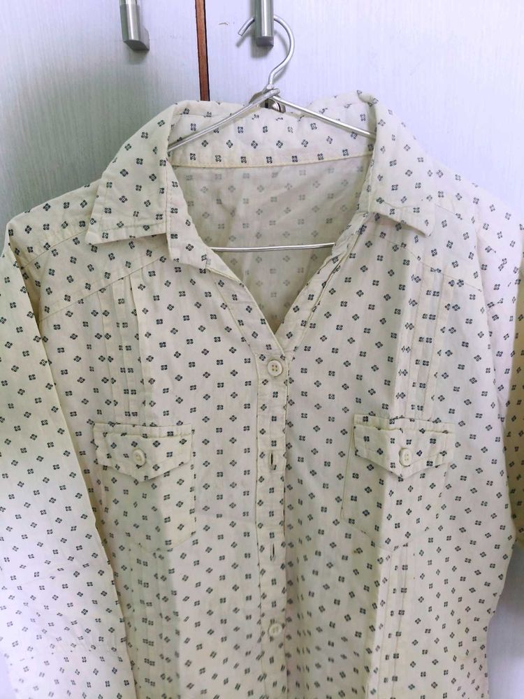 Patterned Casual Shirt