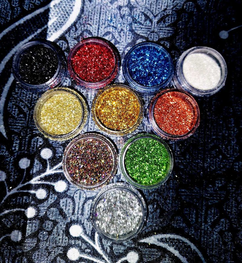 Glitter Nail Polish Set