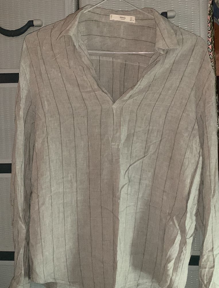 Womens Grey Colour Shirt