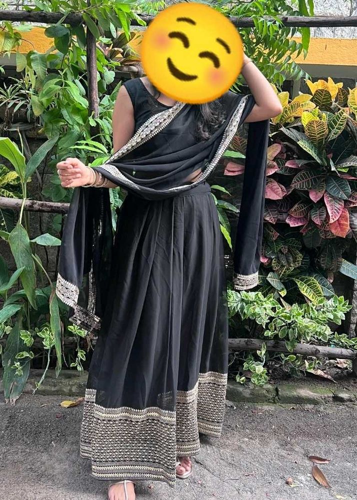 Elegant Black Lehenga Choli