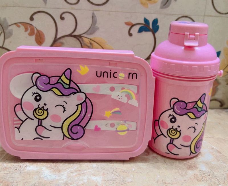 Unicorn Lunchbox &amp; Bottle