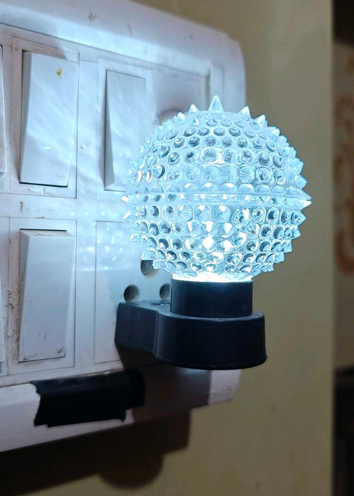 Spiky Sphere Plug-In Night Light