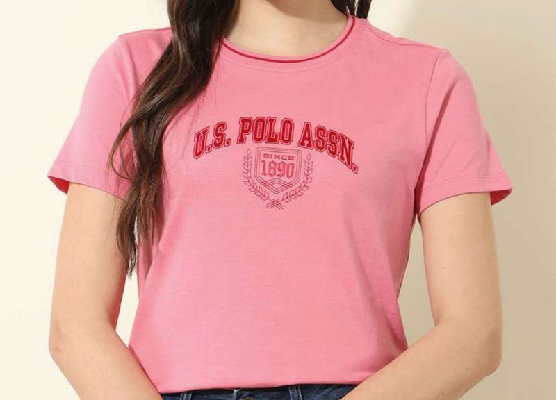 U.S. Polo Assn. Pink Tee XS